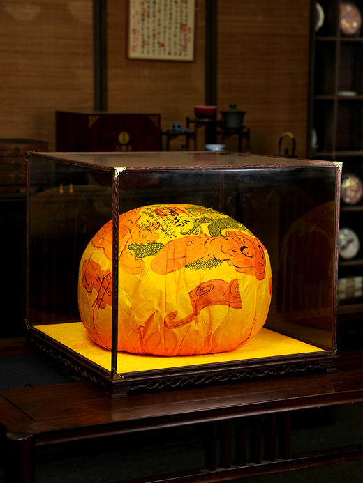 【附赠展架】传世龙团【龙团贡茶困鹿山】2024年困鹿山皇家古茶园挑选古树，非遗传承人王天老师手工团制10公斤/20公斤传世龙团 商品图1