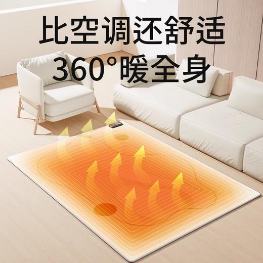 向物可拆洗石墨烯地暖垫加热地垫电热毯家用电地毯发热碳晶客厅 商品图2
