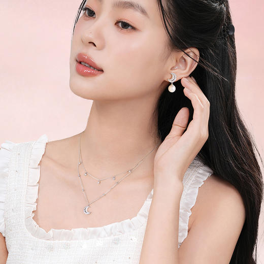 新品【心月之约耳环】幻梦心月系列 商品图3