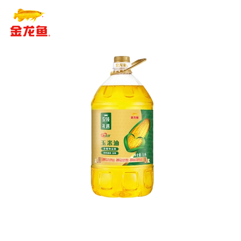 【自营】 金龙鱼 至臻礼遇玉米油 5L