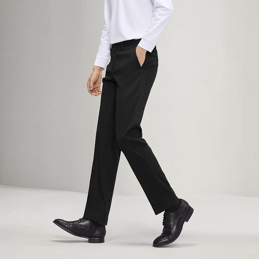 柒牌男装西裤男士2025秋季新款双色花纱商务通勤上班直筒西装长裤127H71690 商品图1