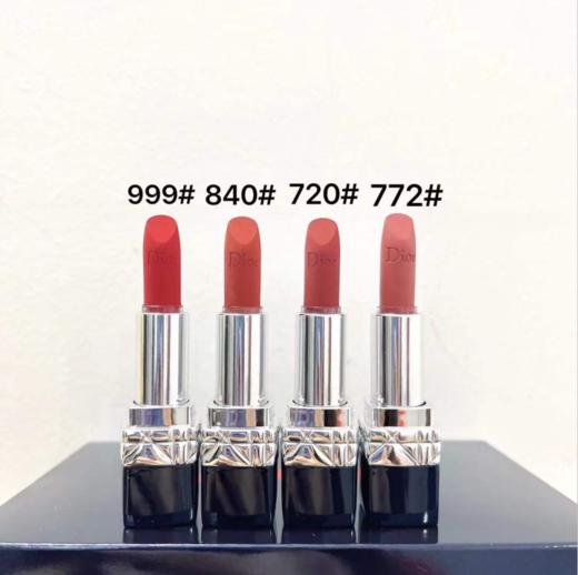 迪奥口红四件套丨蓝金口红1.5g#999#840#720#772 商品图3