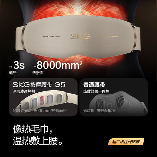 SKG 按摩腰带G5 商品图3