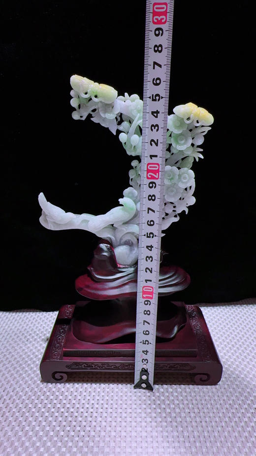 620690翡翠摆件【喜上眉梢】 商品图1