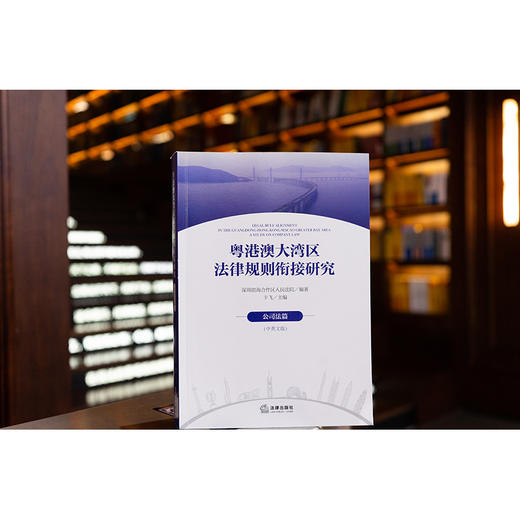 粤港澳大湾区法律规则衔接研究：公司法篇（中英文版） 深圳前海合作区人民法院编著 卞飞主编 法律出版社 商品图1