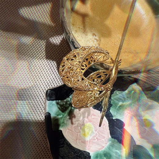 LHWINDSOR 原创设计花篮耳环时尚耳饰女小众设计 商品图6