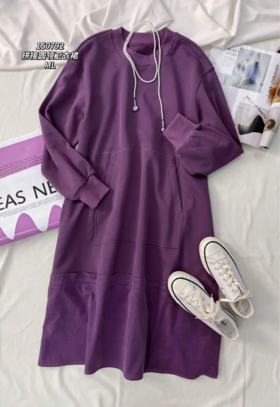 33GAZ150792#拼接圆领卫衣