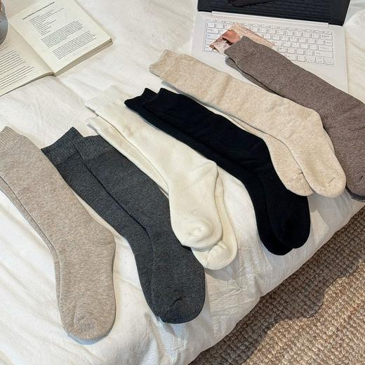【超值2件装】西田の凉子 加厚羊绒瘦瘦袜2.0升级版 美拉德配色 抗寒保暖 6色可选 商品图7
