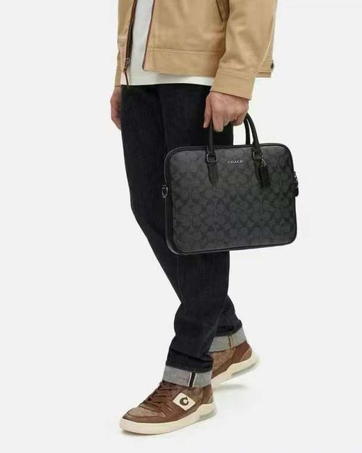 ¥1350🇺🇸✈️🇨🇳Coach Liam薄款休闲公文包 商品图4