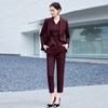 IWY/职场三件套女安可拉红色西装套装裤新款商务总裁范西服正装CPM1486 商品缩略图1