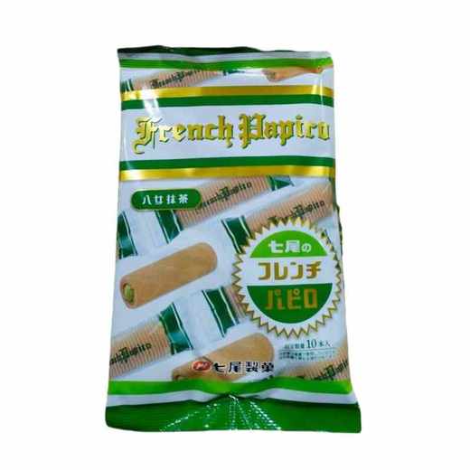 七尾制果 抹茶口味 夹心蛋卷 67g/袋 商品图0