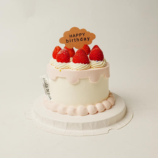 复古甜心草莓 4寸 商品图0