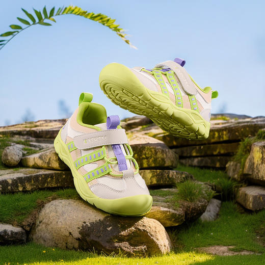 卡特兔儿童运动鞋2025春季新品机能鞋防滑透气儿童户外徒步登山鞋 商品图1