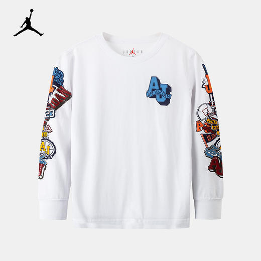 JORDAN 春 大童 长袖T恤 JDB-LS-A342 商品图0