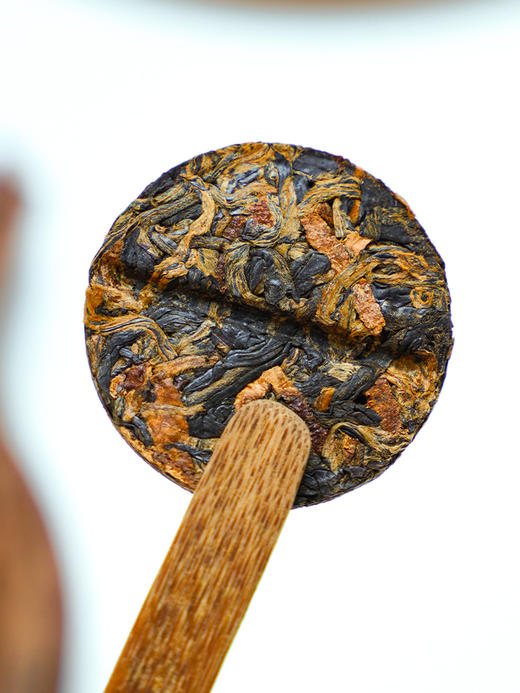 福利分享【陈皮红茶】2023年班章晒红+2015年新会陈皮特级浓香型云南班章古树特级红茶叶500克/份 商品图2