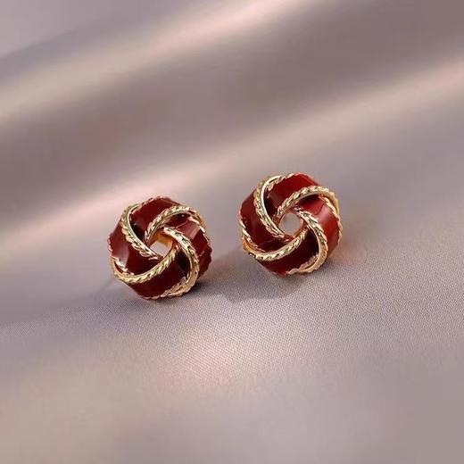 福利安哥拉红高级感耳钉七件套 商品图14