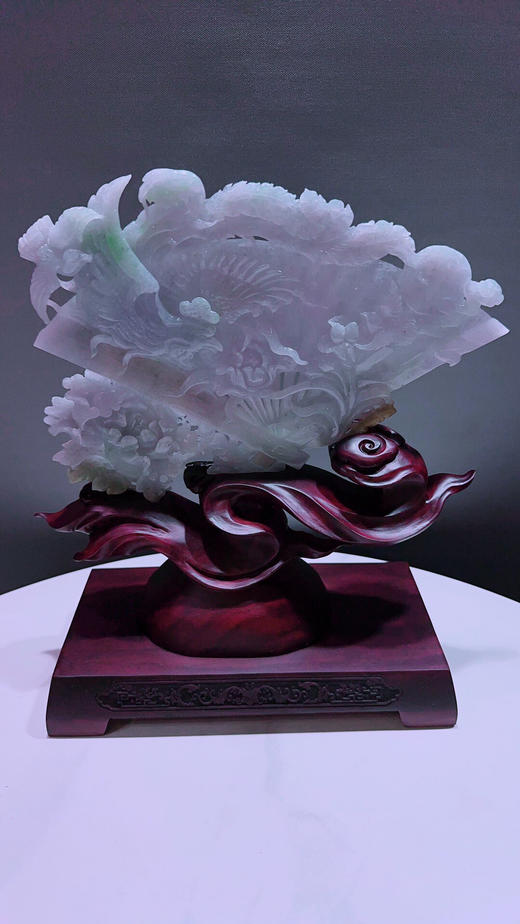 620694翡翠摆件【凤凰来仪 百鸟朝凤】 商品图3