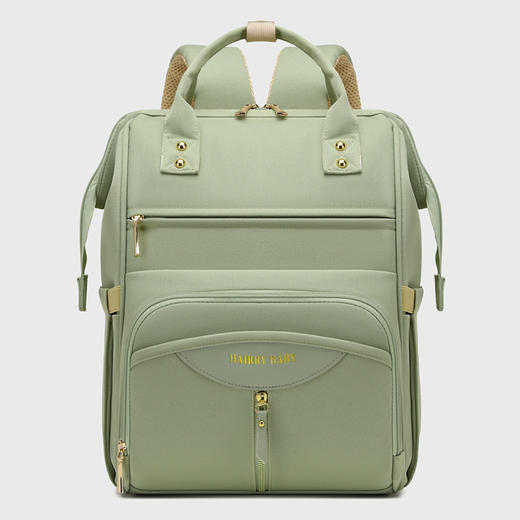 【鲸吞大容量，带娃轻出行】便携母婴包 大容量外出宝妈收纳包 独立奶仓多隔层双肩妈咪包-QQ 商品图4