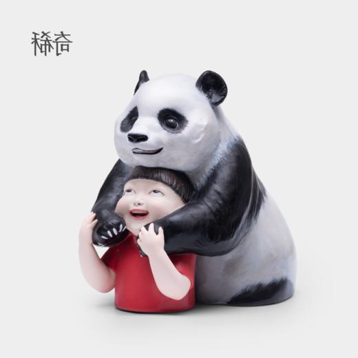 稀奇艺术X马玉 联名款《让我抱抱你-圆宝》艺术雕塑限量 温柔装置 桌面摆件 商品图4