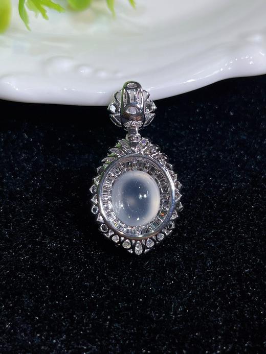 蛋面翡翠吊坠 商品图4