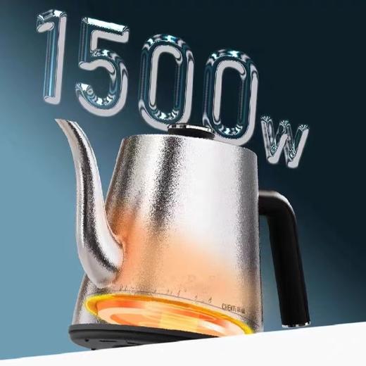 晨钛E200结晶纯钛底部上水全自动烧水壶泡茶电热水壶煮茶壶家用 商品图1