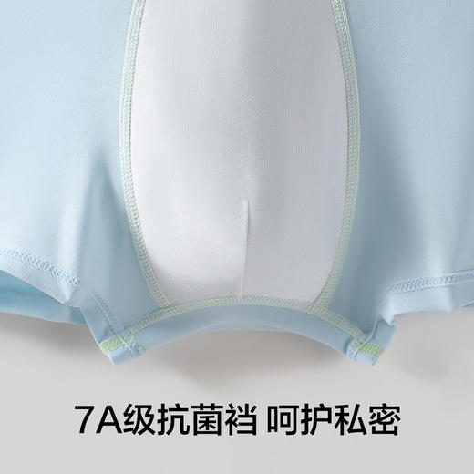 【3条装】【有棵树】【7A抑菌+天丝莱赛尔】【110-160】男童3条装平角内裤 商品图6