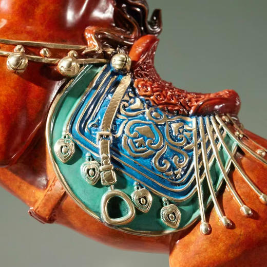 朱炳仁铜 20#神骏飞天 铜摆件客厅玄关装饰马摆件现代开业送礼礼品 商品图4