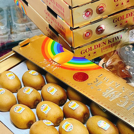 杨氏桃宝特级猕猴桃 22头/箱 |水果 商品图3