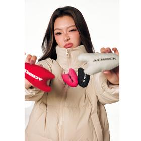 【Achock官方店】美式复古贴贴立领羽绒服男女新款潮牌设计感外套（赠两色魔术贴装饰）