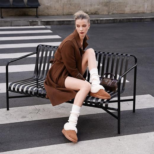 低帮雪地靴百搭厚底2.5CM冬天加厚加绒保暖 商品图2