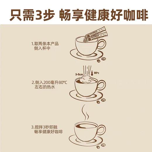 四只猫茶多酚 黑咖啡系列20条/盒  0蔗糖 0脂肪 健身 运动 提神 商品图2