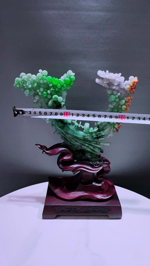 620695翡翠摆件【富贵满堂 花开富贵】 商品图1