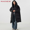 【棉羽】廓形连帽中长羽绒服 1N4223709 商品缩略图4