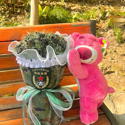 《戎花》以爱为名  默默守护  私人订制专属玫瑰花束 手工制作  绽放在指尖的浪漫 商品图3