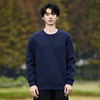 加绒保暖男式圆领卫衣秋冬纯棉加厚长袖打底衫纯棉内搭潮流套头衫 商品缩略图6