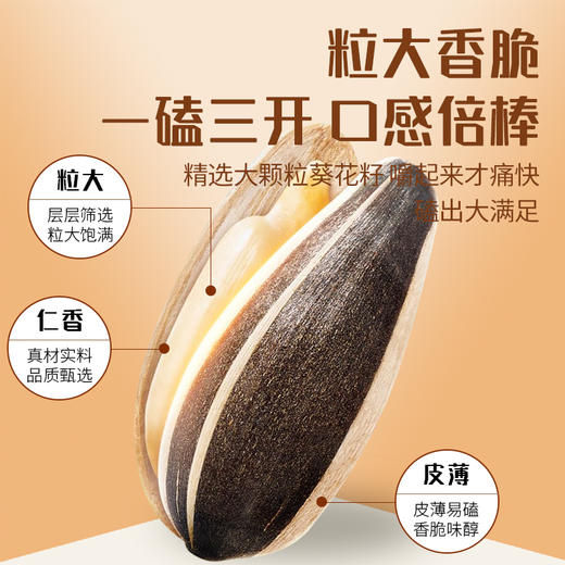 优选丨大田洼瓜子独立包装210g/280g*3盒装（原味/五香味/奶香味/焦糖味） 商品图3