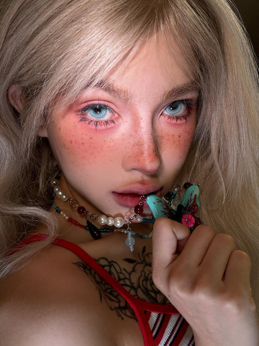 paprikacon旗下 芭比莫阿娜&芭比贝蒂亚&芭比爱丽丝｜14.5mm白狮参考着色中大直径 半年抛  2片 商品图8