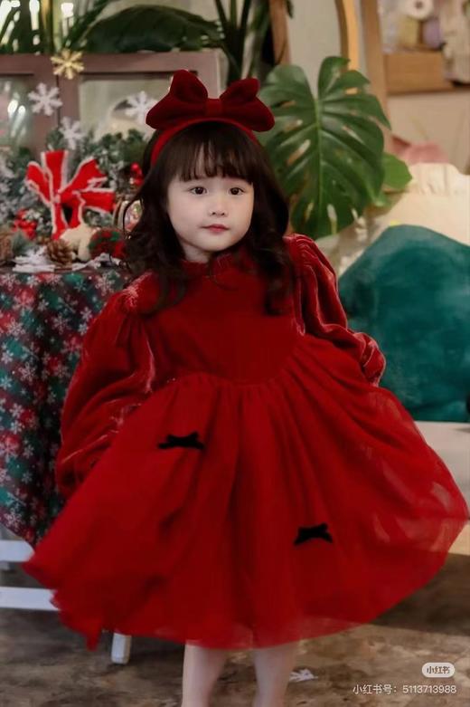 8楼 RYLEE CRU童装 丝绒连衣裙吊牌价：799 活动价：400 商品图1