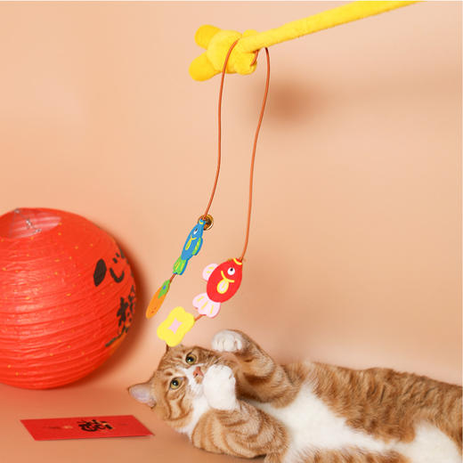 连年有鱼逗猫棒 商品图0