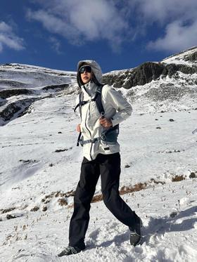 【黑金沸腾贴片+奥粒绒 防泼防污】情侣三防机能加绒加厚沸腾裤 （7775/7776）