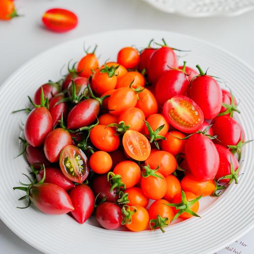 【福建外运】禧柿莱火山小番茄 盐碱土地种植 三色珠珠番茄 香甜爆汁 3斤装 商品图0