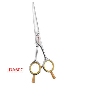 锋狗剪刀DA60C 美发剪刀修饰剪刀纹理剪刀弯刀弯剪