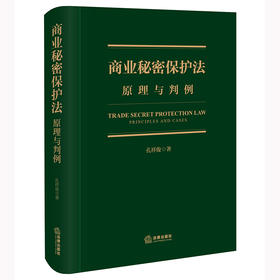 商业秘密保护法：原理与判例 孔祥俊著 法律出版社