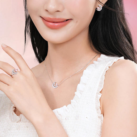 新品【爱满心月项链】幻梦心月系列 商品图4