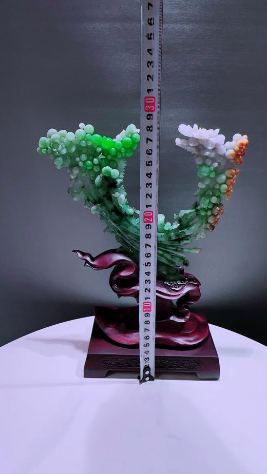 620695翡翠摆件【富贵满堂 花开富贵】 商品图2