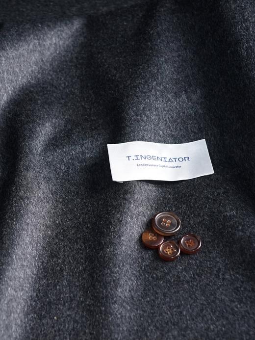 「爱好者直选5款」T.INGENIATOR Milled Miracle 缩绒整理100支澳洲美丽诺羊毛大衣 商品图3