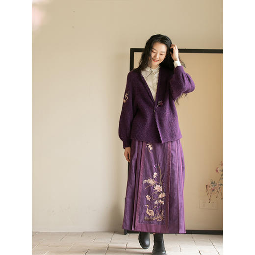 牧衣游原创手工刺绣毛织短外套 限量福利款 牧唱【不支持会员折】 商品图2