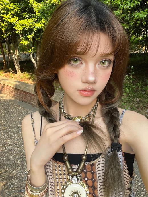 paprikacon旗下 芭比莫阿娜&芭比贝蒂亚&芭比爱丽丝｜14.5mm白狮参考着色中大直径 半年抛  2片 商品图13