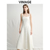 VIMAGE纬漫纪2025春季新款时尚通勤无袖收腰连衣裙V2307901 商品缩略图2