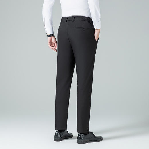 2024新款冬季新款男士羽绒裤白鸭绒加厚保暖西裤爸爸装通勤男裤石墨烯护膝 商品图1